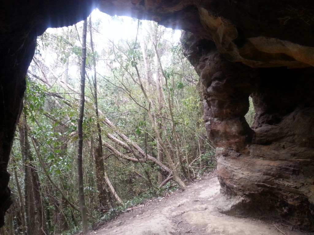 View from the cave