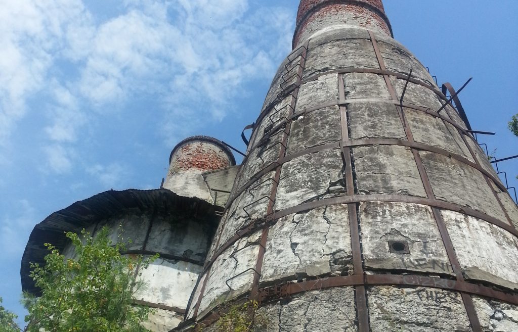 Furnace chimneys