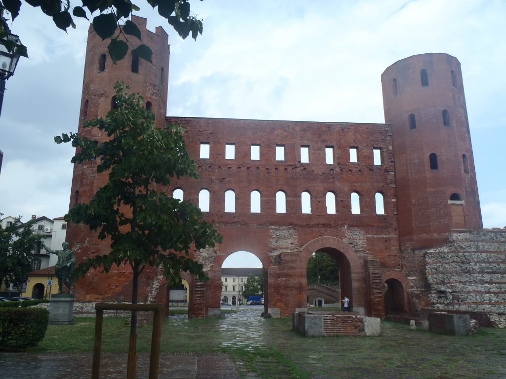 Palatine Gate under the rain