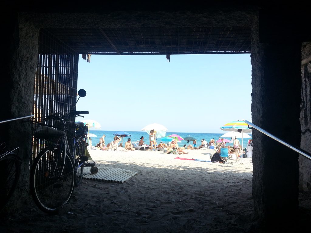 The beach at Loano