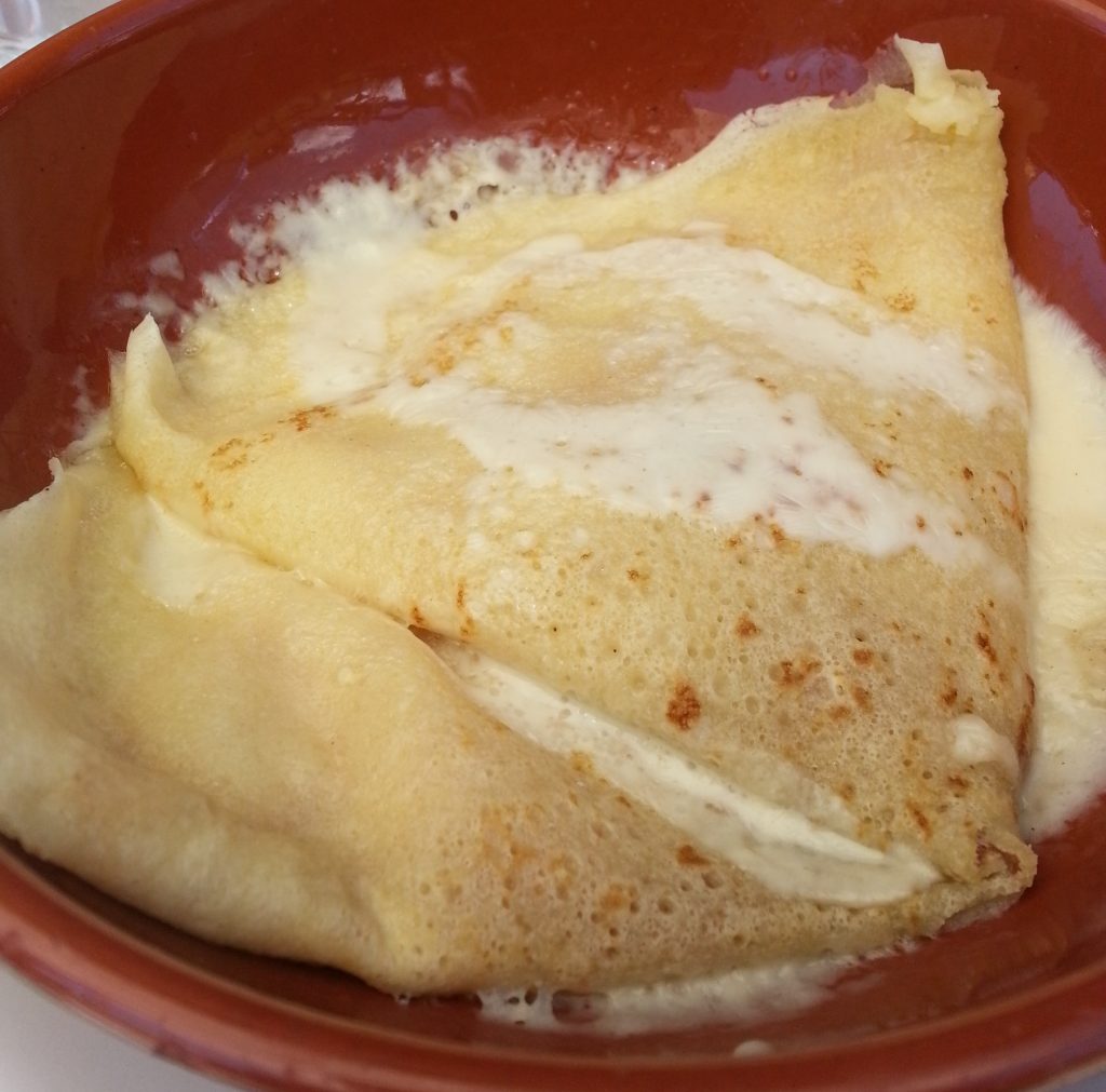 Aosta-style crepe