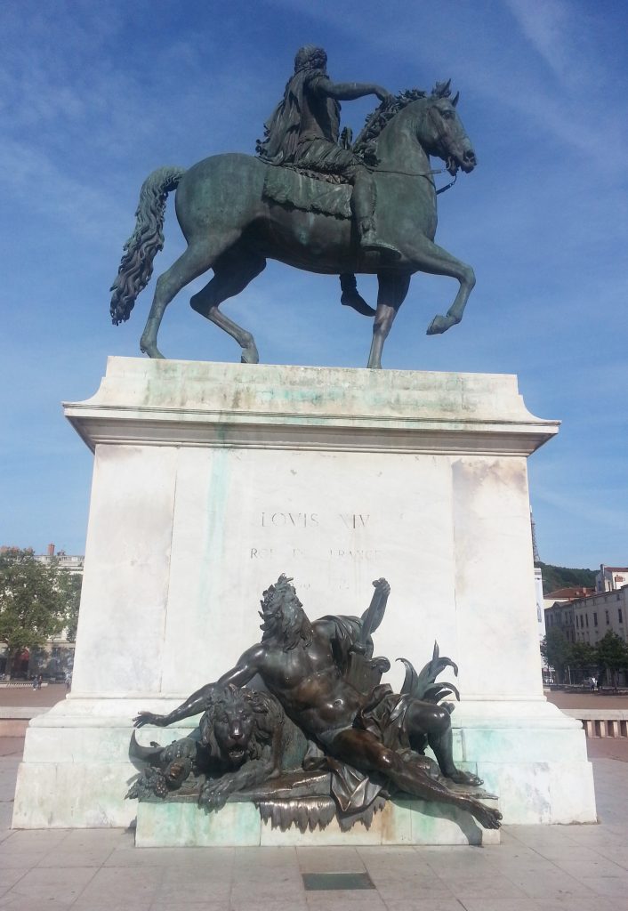 Statue of Louis XIV in Place Bellecour