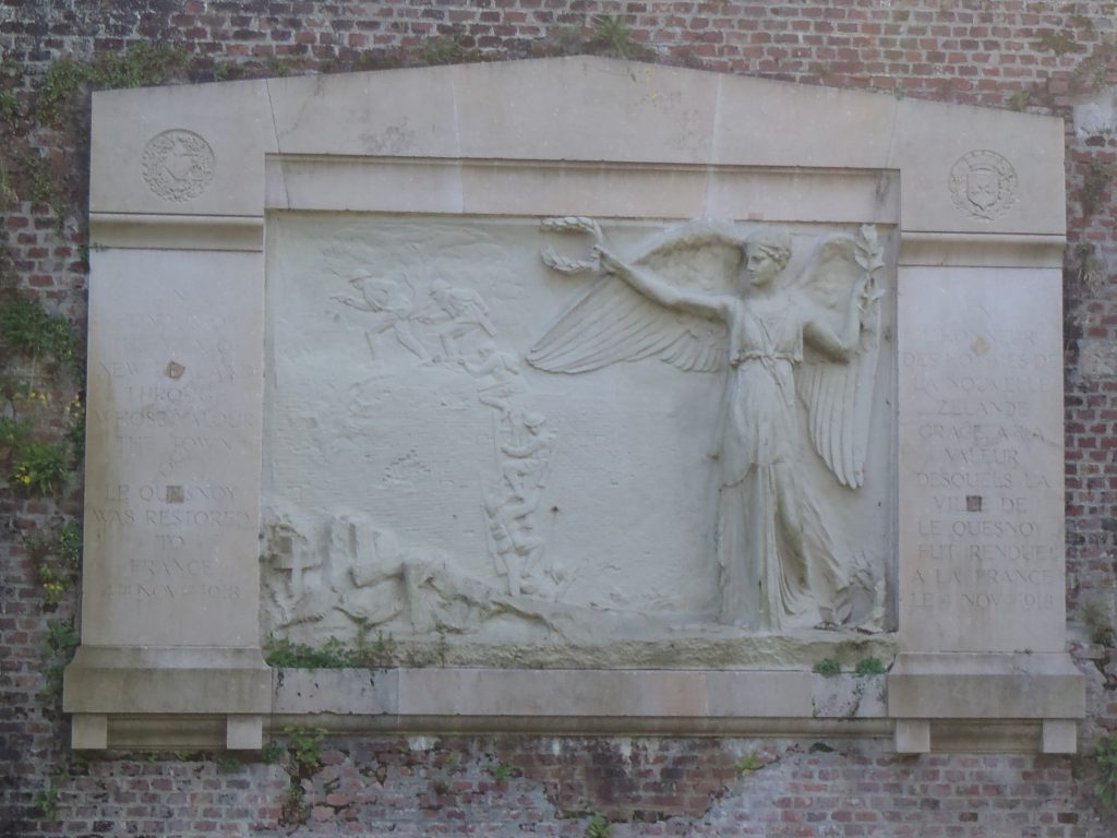 Memorial to the liberation of Le Quesnoy