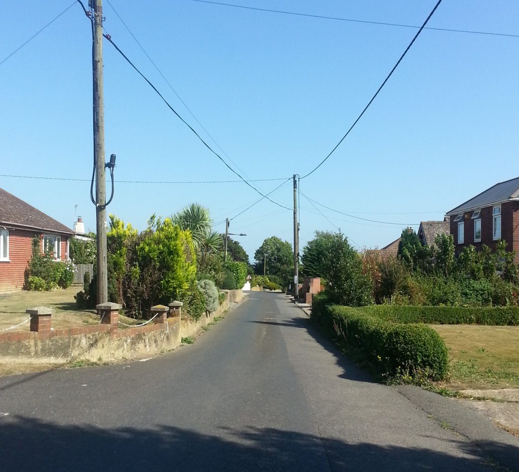 Street in the Hamlet of Ashley