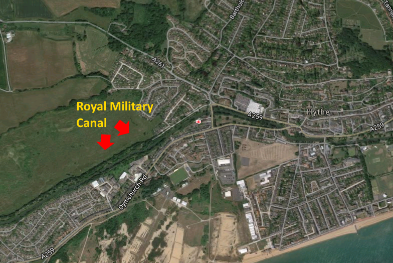 2016-11-20 17_13_17-Royal Military Canal - Google Maps