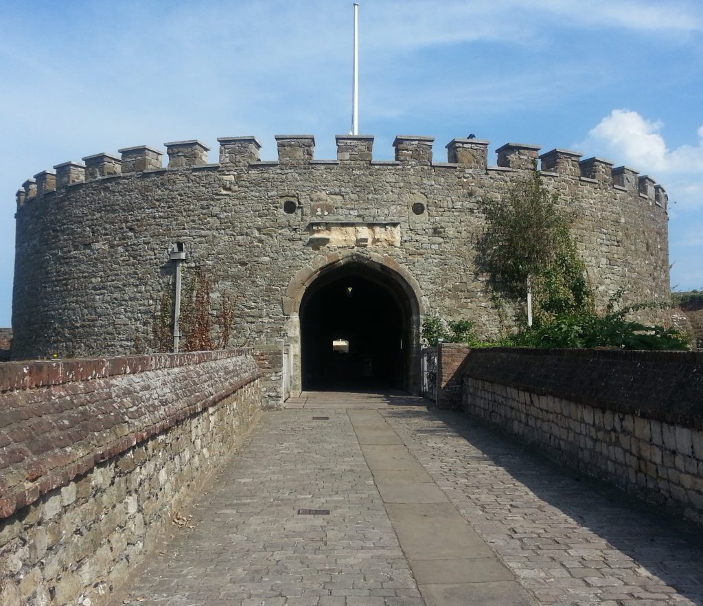 Entrance to Deal Castle
