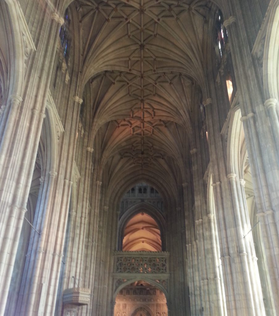 Ceiling of the nave