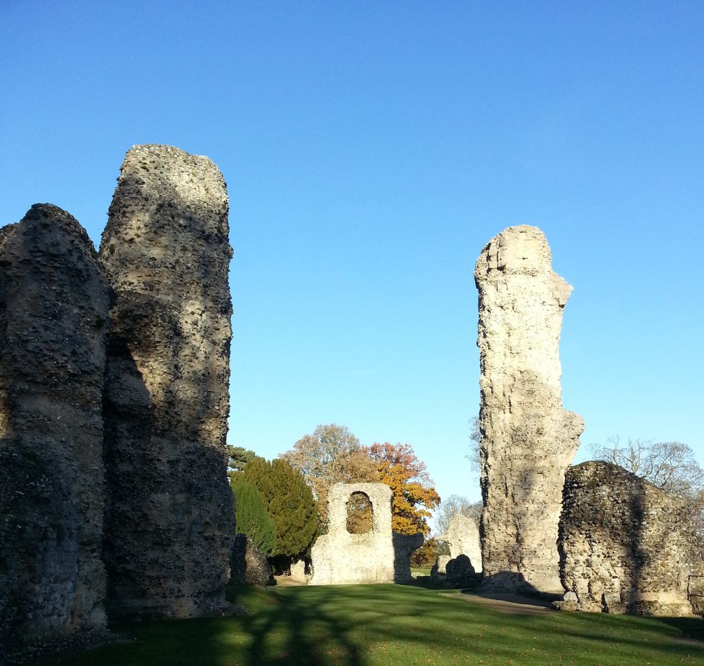 Looking towards the transept