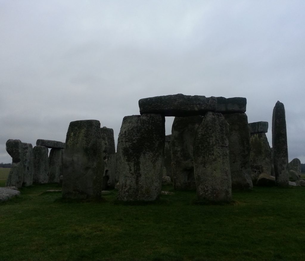 First glimpse of the stones