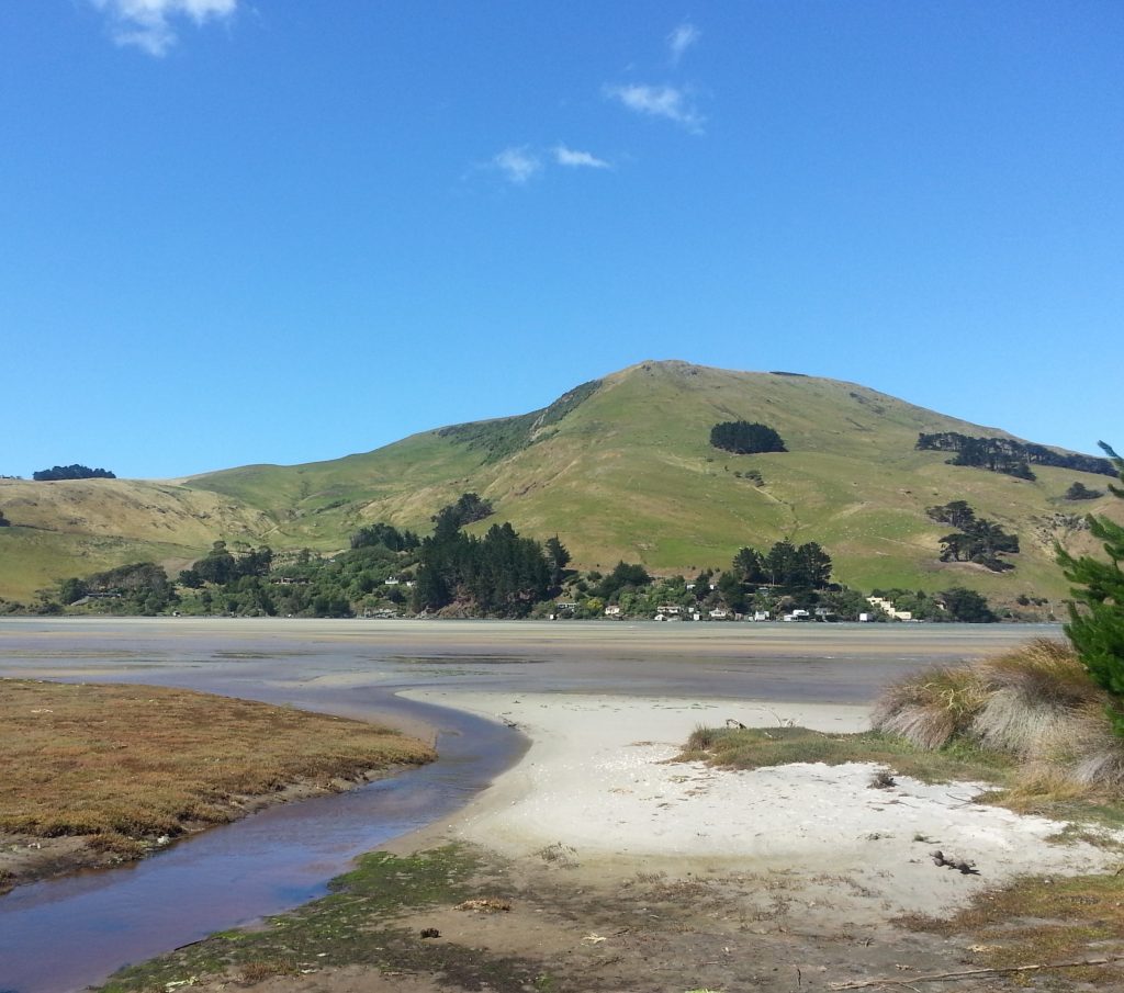 Mt Charles across the inlet