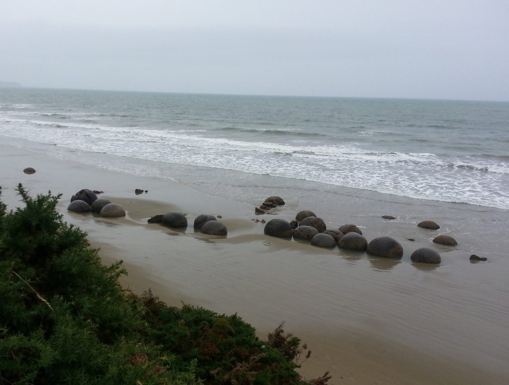 Boulders from above