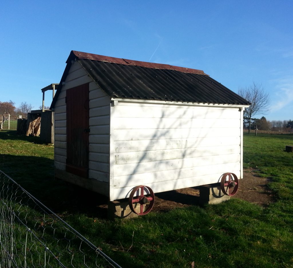 Mobile shepherd's hut