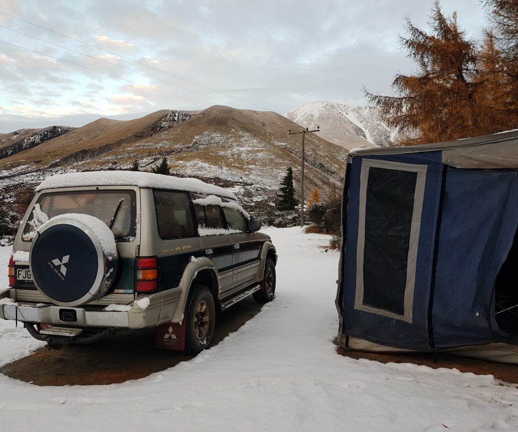 Snow at Glentanner