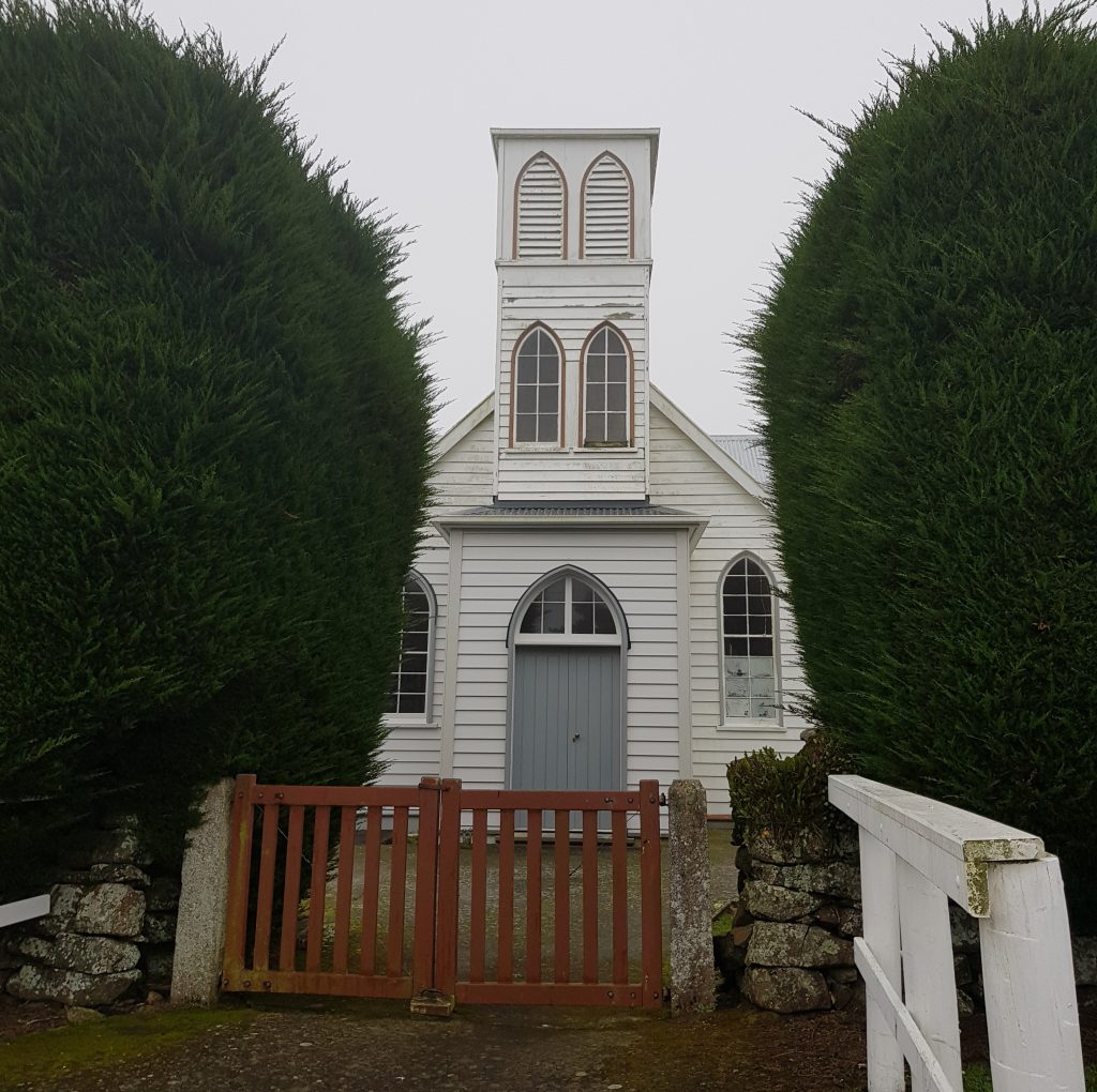 Pukehiki Church entrance