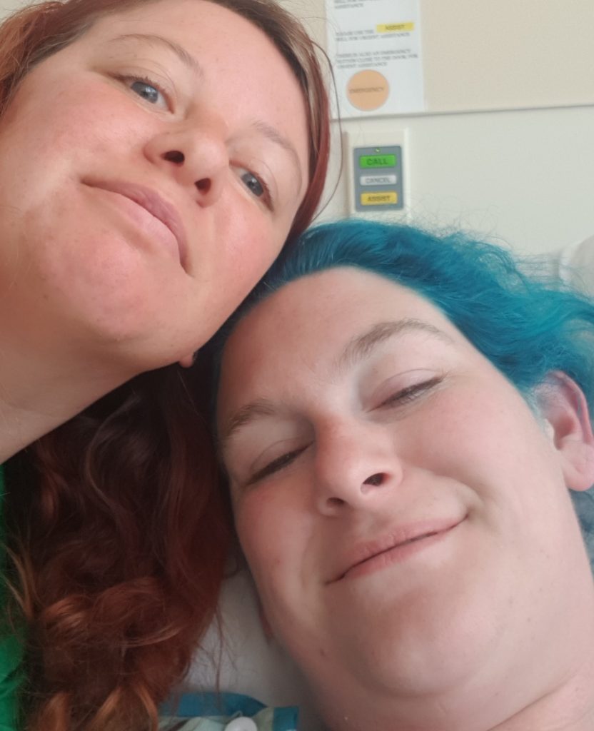 Auckland hospital selfie