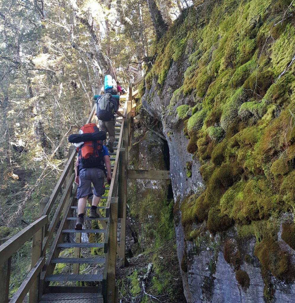 Stairs on Kepler Track