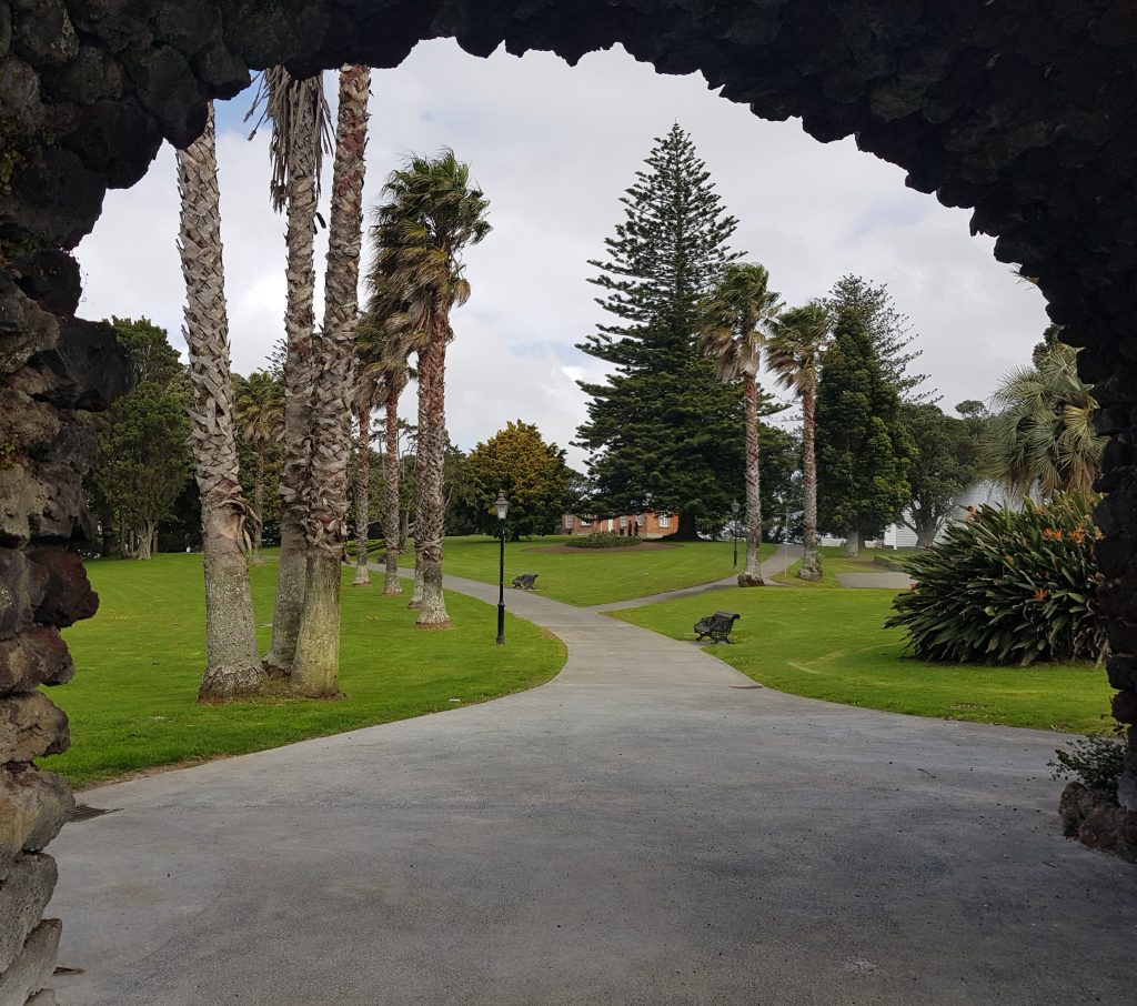 Entering Jellicoe Public Park