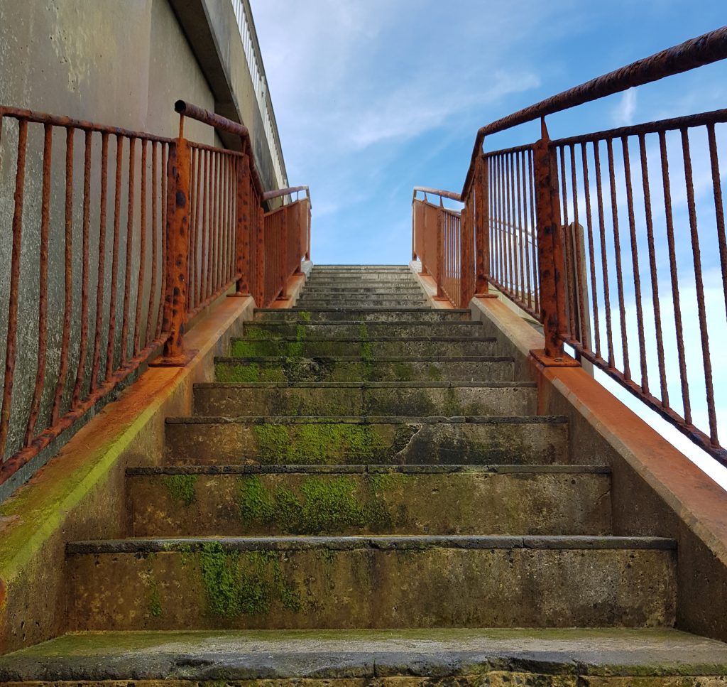 Stairs at St Clair Esplanade