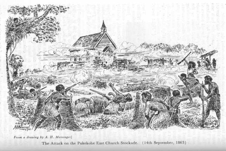 Battle for East Pukekohe Church